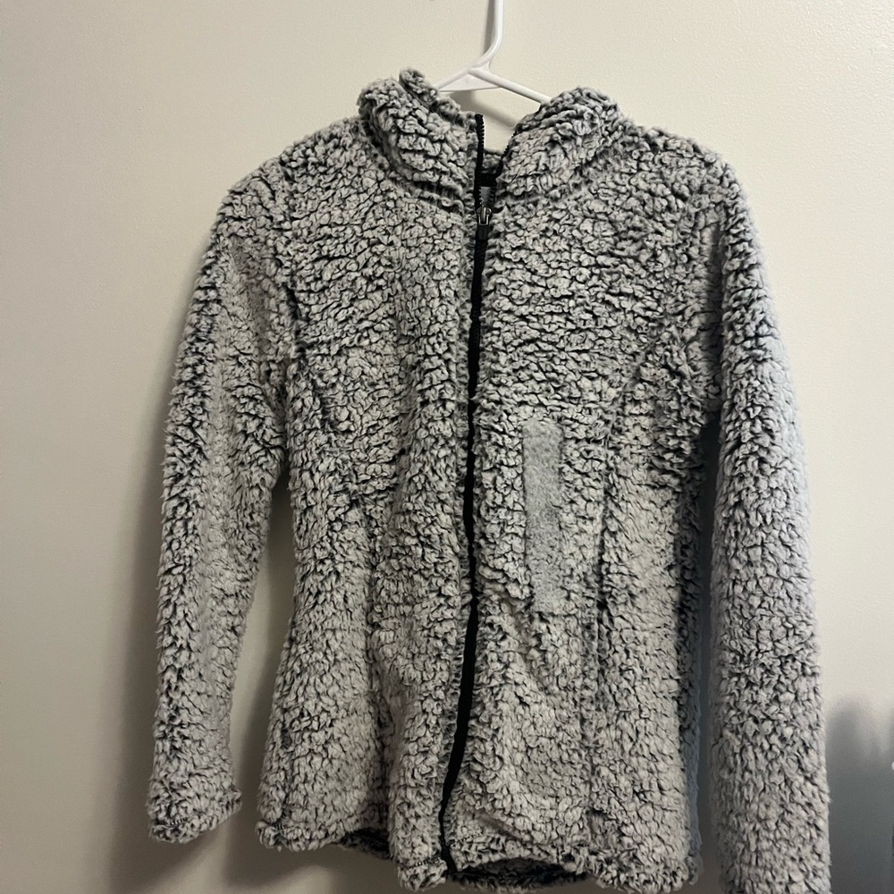 Cozy Black and White Sherpa Jacket